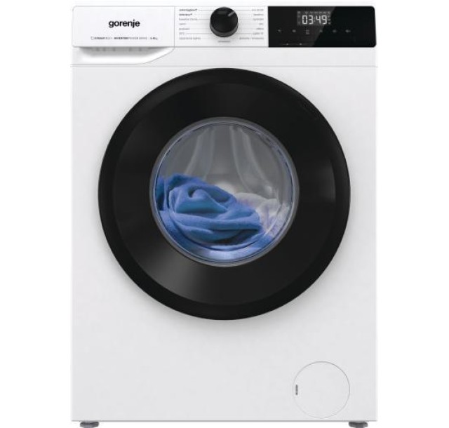 Пральна машина Gorenje W2TNHPI84AS/P фронтальна, 8кг, 1400, A+++, 55см, дисплей, пара, інвертор, білий