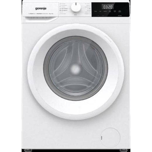 Прально-сушильна машина Gorenje фронтальна, 8(5)кг, 1400, A+, 55см, дисплей, пара, інвертор, білий