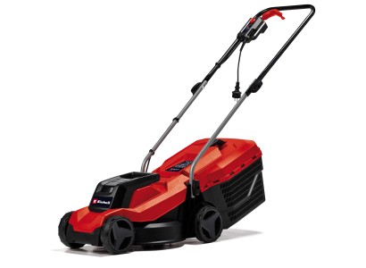 Газонокосарка електрична Einhell GC-EM 1000/32, 1000 Вт, 32 см, 20-70 мм, бак 30 л, до 300 м2, 7.91 кг
