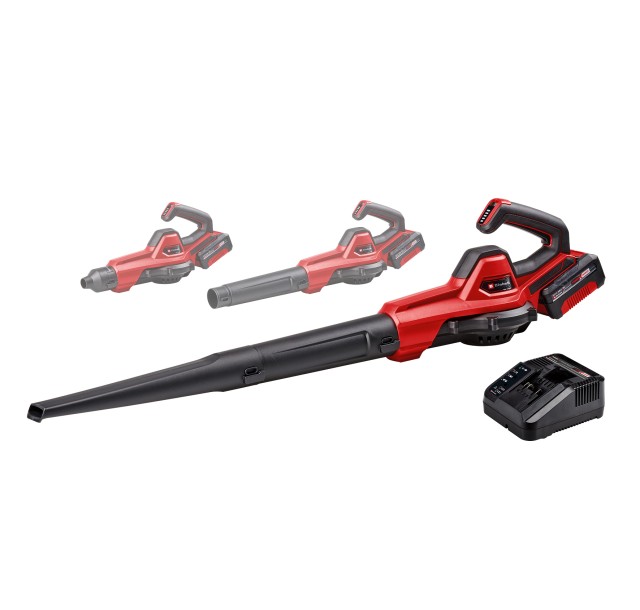 Повітродув універсальний акумуляторний Einhell GE-UB 18/250 Li E 1x4.0Ah, PXC, 18В, акумулятор 4 Аг, 15000 об/хв, 230 км/год, 120 м3/год, 1.78 кг