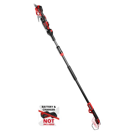 Секатор телескопічний акумуляторний Einhell GP-LS 18/28 Li T BL - Solo, PXC, 18В, безщітковий, товщ. 28/14 мм, сталь SK5, телескоп. ручка, 0.82 кг (без АКБ і ЗП