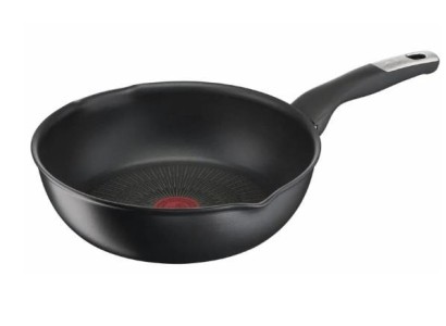 Сковорода глибока Tefal Unlimited, 22см, алюміній, бакеліт, чорний