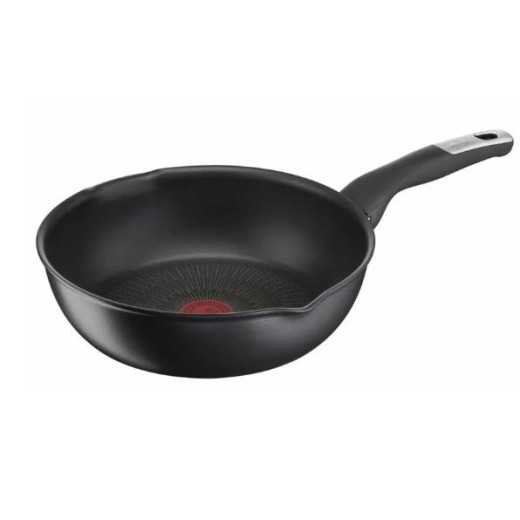 Сковорода глибока Tefal Unlimited, 22см, алюміній, бакеліт, чорний