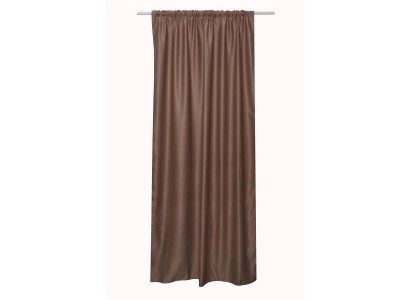 Штора Ardesto 150х270см, блекаут, 100% поліестер, коричневий
