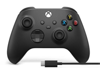 Геймпад Xbox BT, Carbon Black (USB cable)