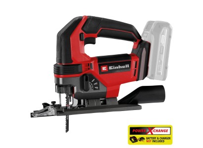 Лобзик акумуляторний Einhell TE-JS 18/100 Li - Solo, PXC, 18В, 3000 об/хв, ход 26 мм, 1.87 кг (без АКБ і ЗП)