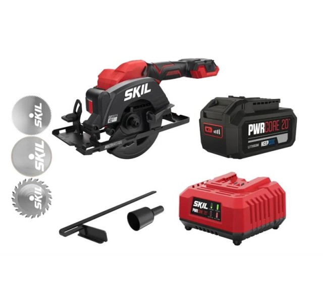 Пила дискова акумуляторна SKIL 3540 CA Compact 20В 1х5А·год 120мм 1.8кг
