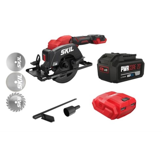 Пила дискова акумуляторна SKIL 3540 CA Compact 20В 1х5А·год 120мм 1.8кг