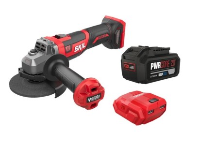 Шліфмашина кутова акумуляторна SKIL 3930 CB XP 125мм безщіткова 20В 1х5А·год 8500об·хв VRS+ плав. пуск 1.88кг