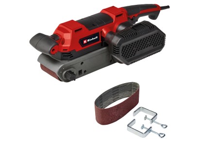 Шліфмашина стрічкова Einhell TE-BS 850 E, 850 Вт, 75х533 мм, кабель 3 м, 3.33 кг