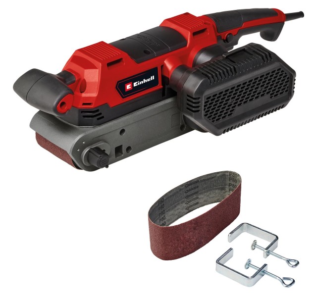 Шліфмашина стрічкова Einhell TE-BS 850 E, 850 Вт, 75х533 мм, кабель 3 м, 3.33 кг
