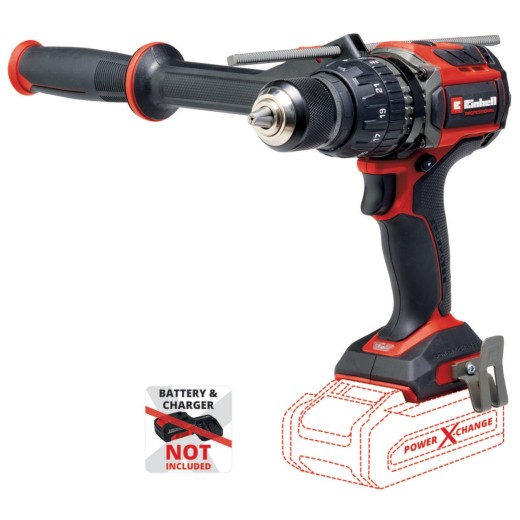 Шурупокрут-дриль ударний акумуляторний Einhell TP-CD 18/120 Li-i BL - Solo, PXC, 18В, безщітковий, 120 Нм, 1.71 кг (без АКБ і ЗП)