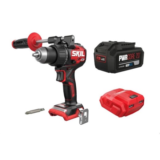 Шурупокрут-дриль акумуляторний SKIL 3080 CA XP 20В 1х5А·год 130Нм 600·2100об·хв 1.55кг
