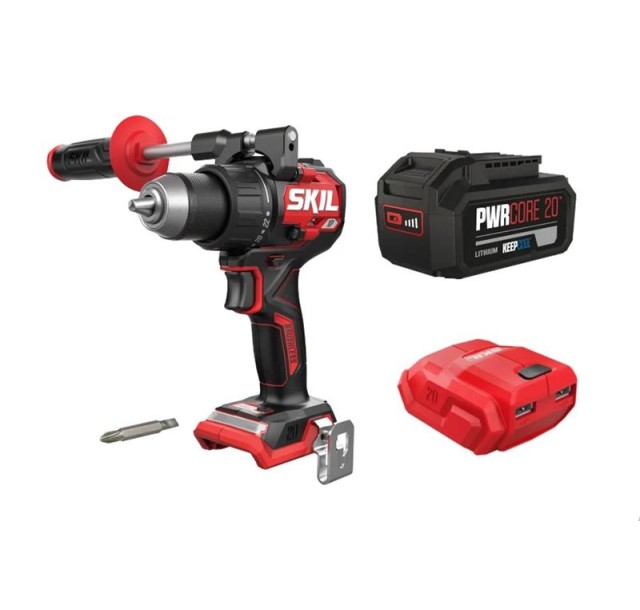 Шурупокрут-дриль акумуляторний SKIL 3080 CA XP 20В 1х5А·год 130Нм 600·2100об·хв 1.55кг