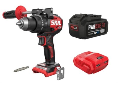 Шурупокрут-дриль ударний акумуляторний SKIL 3085 CA XP 20В 1х5А·год 130Нм 600·2100об·хв 1.65кг