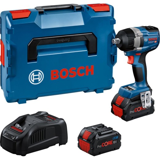 Гайковерт ударний Bosch Professional GDS 18V-750C 18В 2x8А·год до 3000об·хв 270/380/750Нм квадрат 1/2