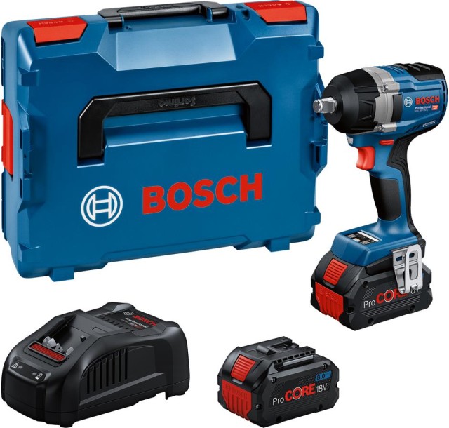 Гайковерт ударний Bosch Professional GDS 18V-750C 18В 2x8А·год до 3000об·хв 270/380/750Нм квадрат 1/2