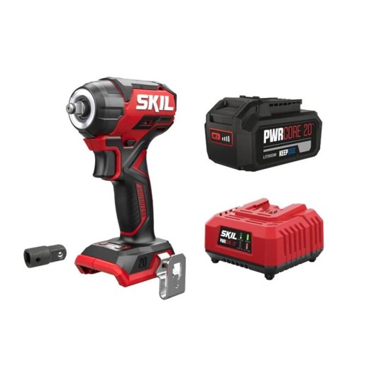 Гайковерт ударний SKIL 3265 CA Compact безщітковий 20В 1х5А·год до 2850об·хв 250Нм 0.9кг