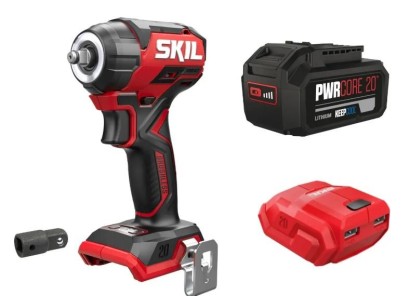 Гайковерт ударний SKIL 3265 CA Compact безщітковий 20В 1х5А·год до 2850об·хв 250Нм 0.9кг