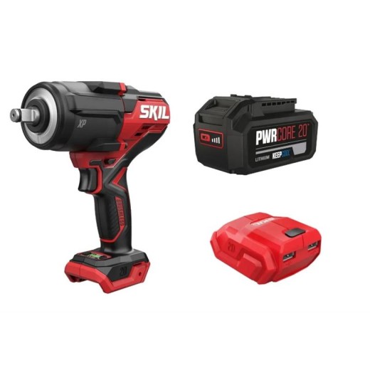 Гайковерт ударний SKIL 3285 CA XP безщітковий 20В 1х5А·год до 2850об·хв 700Нм 2.25кг