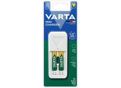 Зарядний пристрій Varta Mini Charger 2хNI MH AAA800 мА•h