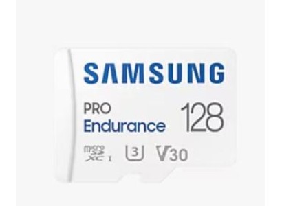 Карта пам'яті Samsung microSD 128GB C10 UHS-I R180MB/s PRO Endurance + SD