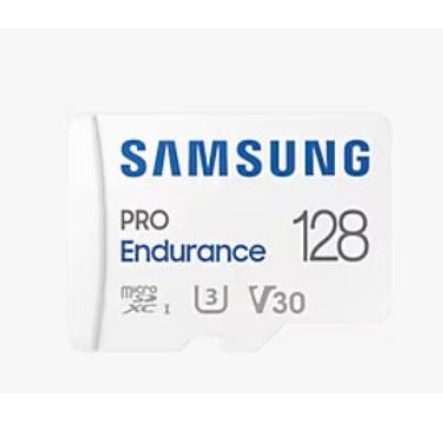 Карта пам'яті Samsung microSD 128GB C10 UHS-I R180MB/s PRO Endurance + SD