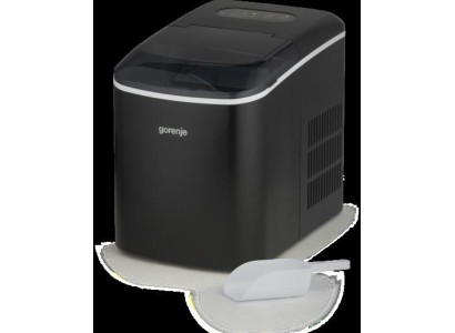 Льодогенератор побутовий Gorenje, 15кг/добу, 2,2л, чорний