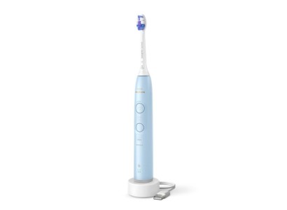 Щітка зубна електр. Philips, Sonicare 6100 Series, 62т. колив/хв, насадок-1, блакитний