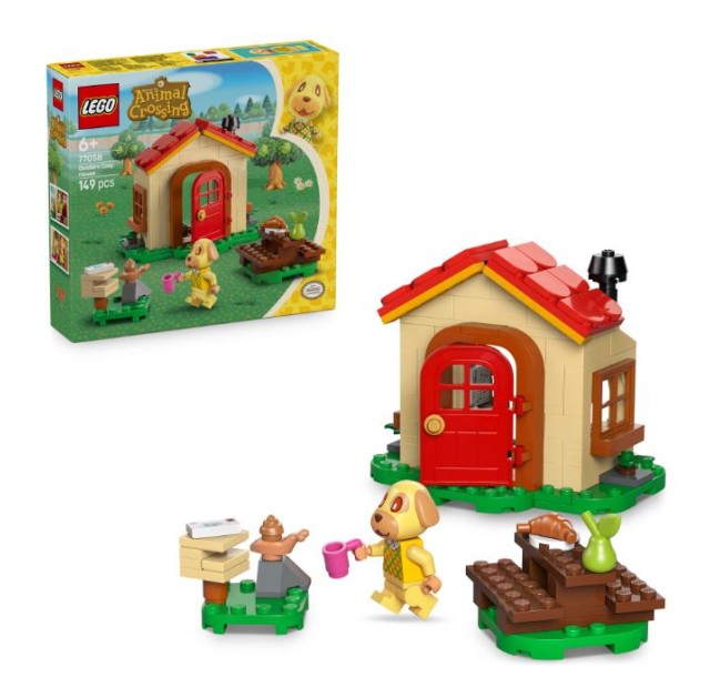 Конструктор LEGO Animal Crossing Затишний будинок Goldie