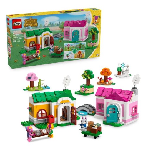 Конструктор LEGO Animal Crossing Творчі будинки: сезони розваг