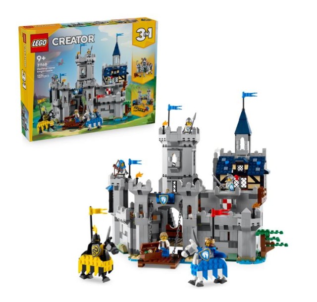 Конструктор LEGO Creator Середньовічний замок із лицарем на коні