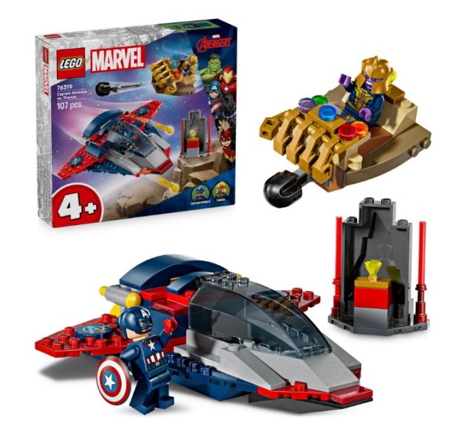 Конструктор LEGO Super Heroes Капітан Америка проти Таноса