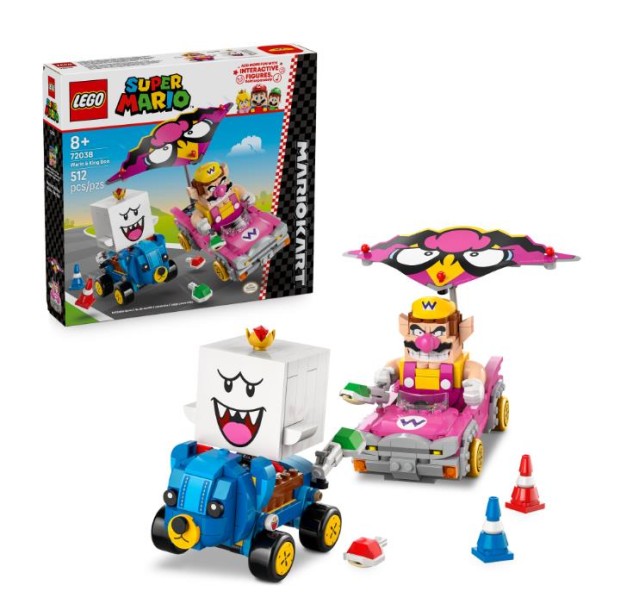 Конструктор LEGO Super Mario Mario Kart – Wario та King Boo
