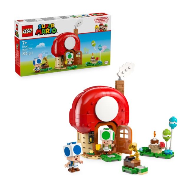 Конструктор LEGO Super Mario Вечірка в будинку Toad
