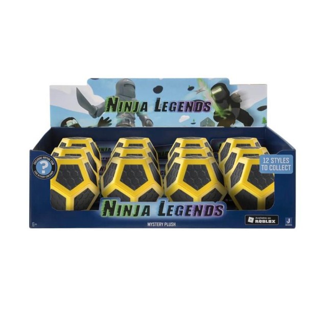 М'яка іграшка-сюрприз Roblox Micro Blind Plush Ninja Legends S2 в ас.