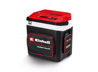 Холодильник акумуляторний мобільний Einhell TE-COL 18/27 Li - Solo 18В/12В/220В з функцією нагріву -18°/+60° 27л 5.77кг без АКБ та ЗП