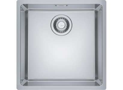 Кухонна мийка Franke Maris MRX 210-40/127.0598.745/нержав.сталь полірована/квадратна/440х440х180/врівень зі стільницею SlimTop