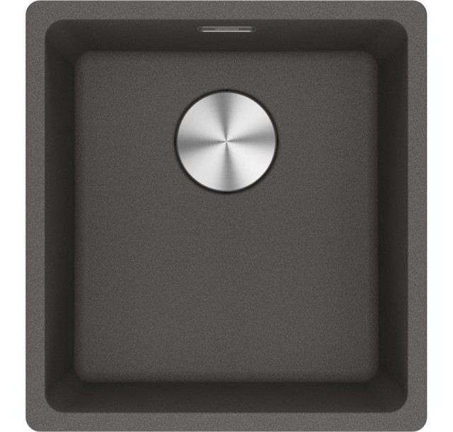 Мийка кухонна Franke Maris, фраграніт, прямокутник, без крила, 403х433х200мм, чаша - 1, монтаж під стільницю, MRG 110-37, сірий сланець