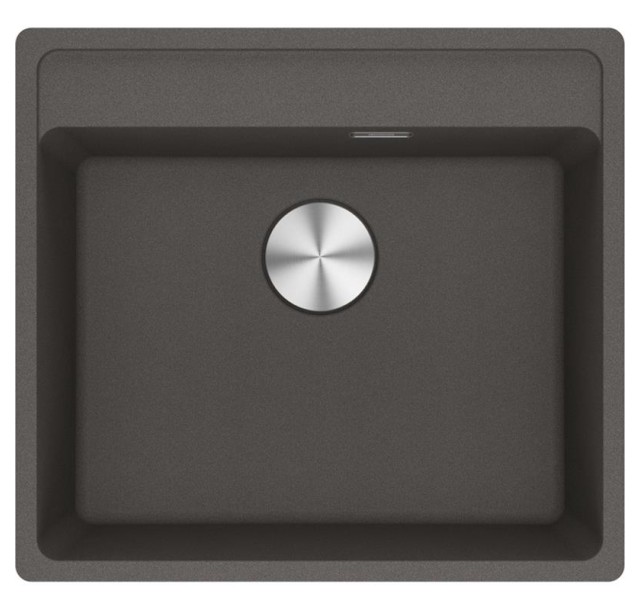 Мийка кухонна Franke Maris, фраграніт, прямокутник, без крила, 560х510х200мм, чаша - 1, врізна, MRG 610-52 TL, сірий сланець