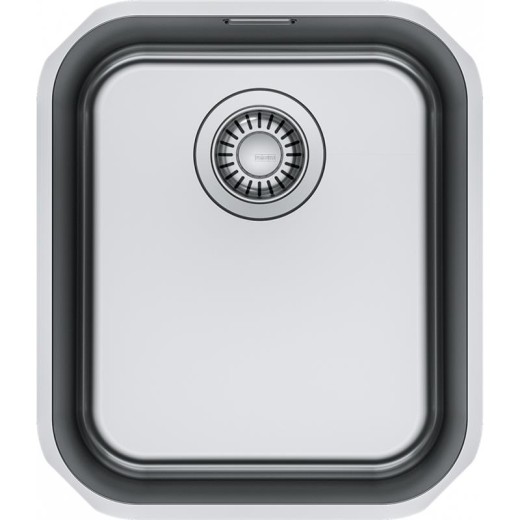 Мийка кухонна Franke Smart, нерж.сталь, прямокутник, без крила, 341х401мм, чаша - 1, монтаж під стільницю, SRX 110-34, нерж поліров.