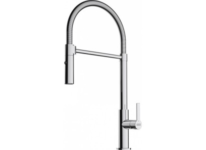 Змішувач для кухні Franke Maris Slim SemiPro, довж.виливу - 216мм, поворотний, 1+1фільтр+душ, хром