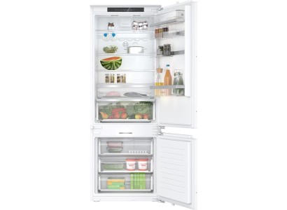 Холодильник Bosch вбудований з нижн. мороз., 194х71х55, xолод.відд.-284л, мороз.відд.-98л, 2дв., NF, білий