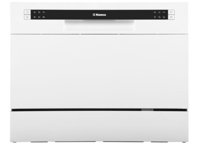Посудомийна машина Hansa настільна, 6компл., A+, 55см, дисплей, білий