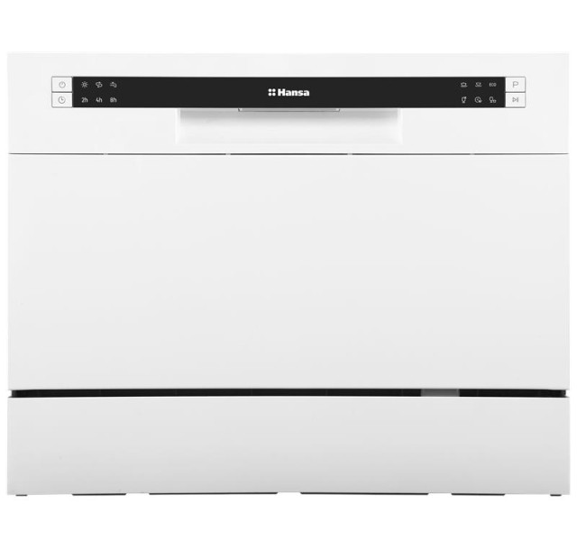 Посудомийна машина Hansa настільна, 6компл., A+, 55см, дисплей, білий