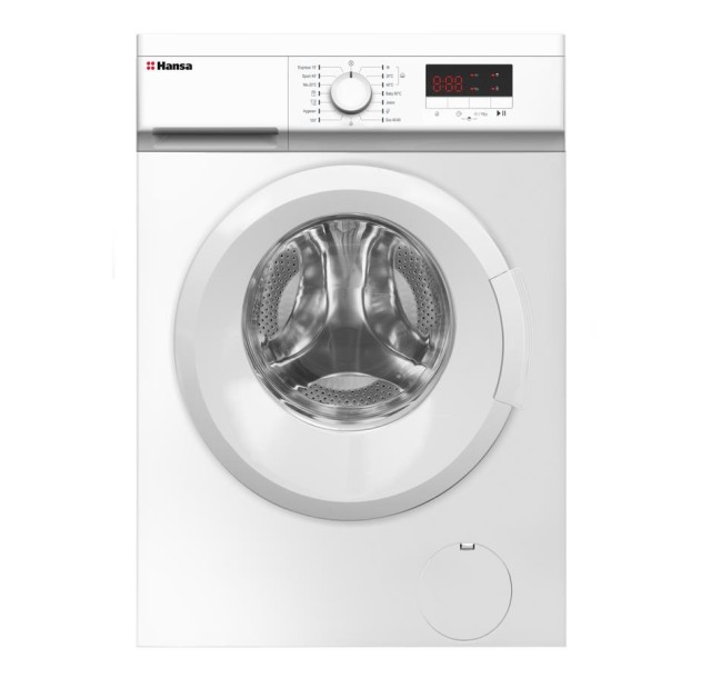 Пральна машина Hansa фронтальна, 8кг, 1400, A++, 57см, дисплей, білий