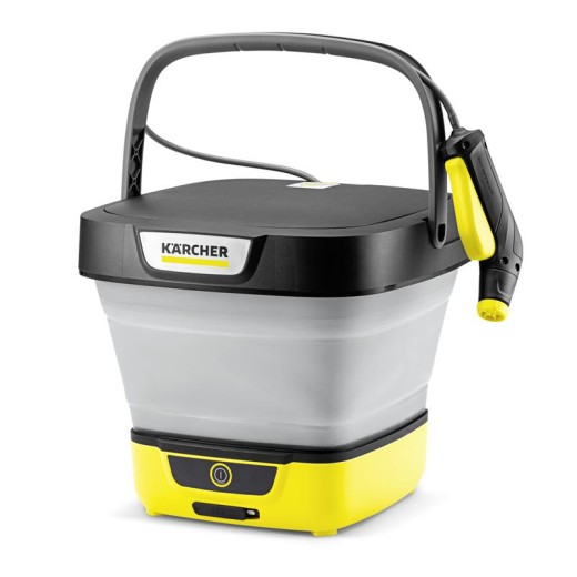 Мінімийка низького тиску акумуляторна Karcher OC 3 Foldable, 120л/год, шланг 1.8м, бак для води 8л, вага 2.2кг, USB-C