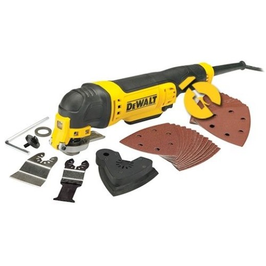 Багатофункціональний інструмент мережевий DeWalt 300Bт 0-22000кол/хв 1.5кг