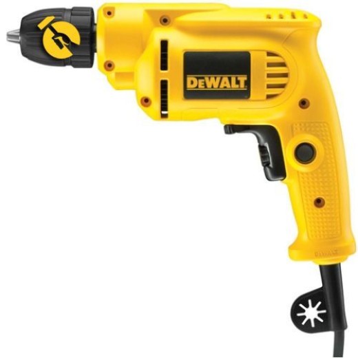 Дриль DeWalt 550Вт 0-2800об/хв 7.9Нм патрон 10мм 1.34кг