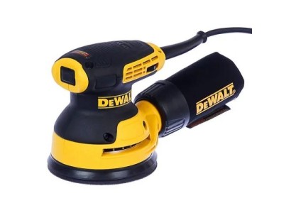 Шліфмашина ексцентрикова DeWalt 280Вт 8000-12000об/хв 125мм амплітуда 2.6мм 1.28кг